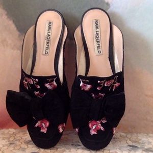 Karl Lagerfeld odetta mule 8.5